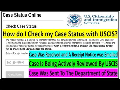 How to Check Your USCIS Case Status Online .